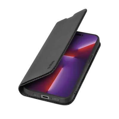 SBS - Puzdro Book Wallet Lite pre iPhone 14 Pro Max, čierna