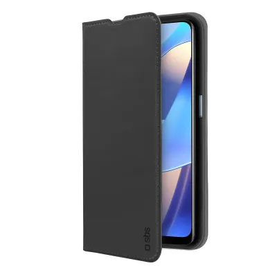 SBS - Puzdro Book Wallet Lite pre OPPO A16/A16s, čierna