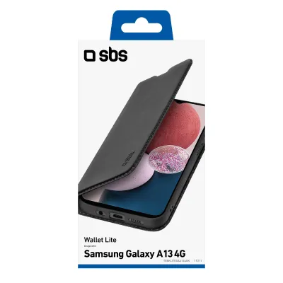 SBS - Puzdro Book Wallet Lite pre Samsung Galaxy A13 4G, čierna