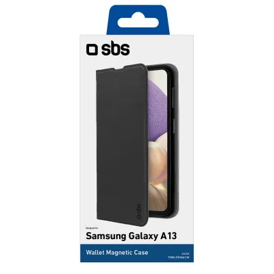 SBS - Puzdro Book Wallet Lite pre Samsung Galaxy A13 5G/A04s, čierna