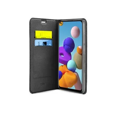SBS - Puzdro Book Wallet Lite pre Samsung Galaxy A21s, čierna