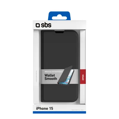 SBS - Puzdro Book Wallet Lite pre Samsung Galaxy S22, čierna