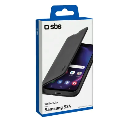 SBS - Puzdro Book Wallet Lite pre Samsung Galaxy S24 5G, čierna