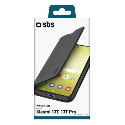 SBS - Puzdro Book Wallet Lite pre Xiaomi 13T/13T Pro, čierna
