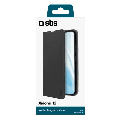 SBS - Puzdro Book Wallet Lite pre Xiaomi 12, čierna