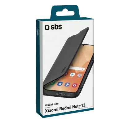 SBS - Puzdro Book Wallet Lite pre Xiaomi Redmi Note 13 5G, čierna