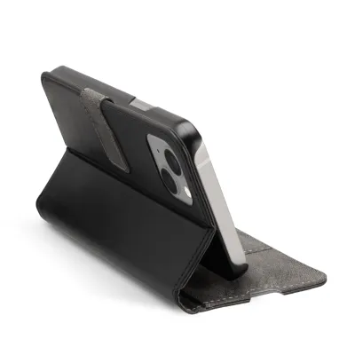 SBS - Puzdro Book Wallet Stand pre iPhone 15 Plus, čierna