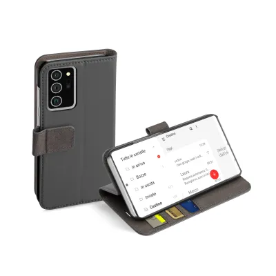 SBS - Puzdro Book Wallet pre Galaxy Note20 Ultra, čierna
