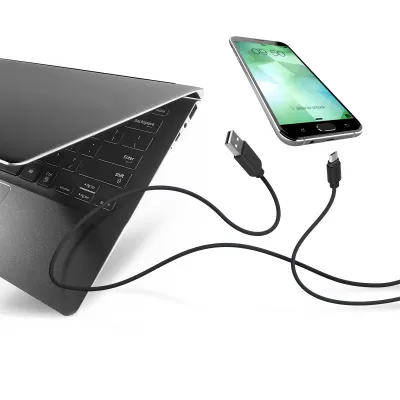 SBS - Kábel USB-A/Micro USB, 5 W, 2 m, čierna
