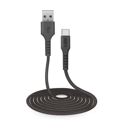 SBS - Kábel USB-C/USB-A, 18 W, 3 m, čierna