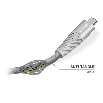 SBS - Kábel USB-C/USB-A, 18 W, Extreme, 1,5 m, šedá