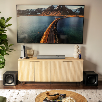 Klipsch - Soundbar Flexus Core 100, 2.1k, hnedá