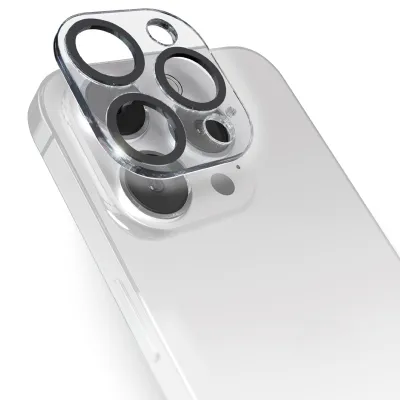 SBS - Ochranný kryt objektívu pre iPhone 14 Pro/14 Pro Max, čierna