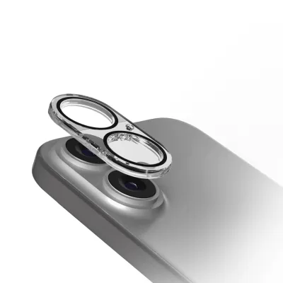 SBS - Ochranný kryt objektívu pre iPhone 17, čierna