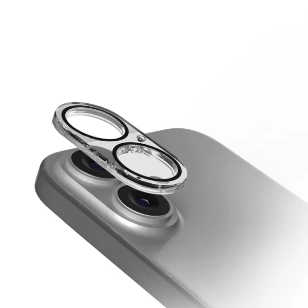 SBS - Ochranný kryt objektívu pre iPhone 17, čierna