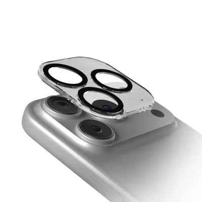 SBS - Ochranný kryt objektívu pre iPhone 17 Pro, čierna