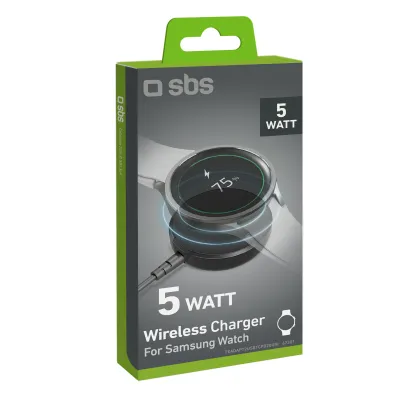 SBS - Bezdrôtová nabíjačka pre Samsung Watch, 5 W, čierna