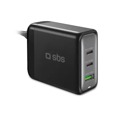 SBS - Nabíjacia stanica 100 W GaN, PD, čierna