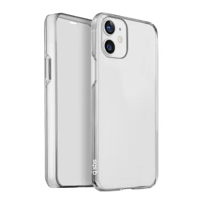 SBS - Puzdro 360 pre iPhone 13 mini, transparentná
