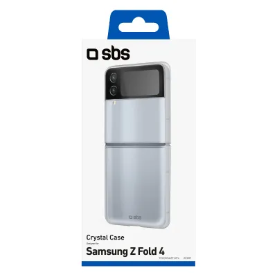 SBS - Puzdro Crystal pre Samsung Galaxy Z Flip4, transparentná
