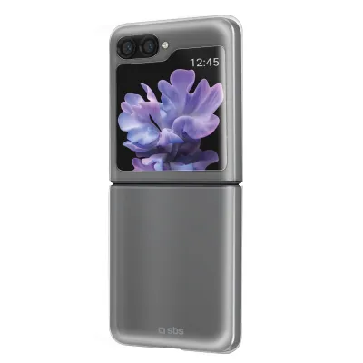 SBS - Puzdro Crystal pre Samsung Galaxy Z Flip5, transparentná