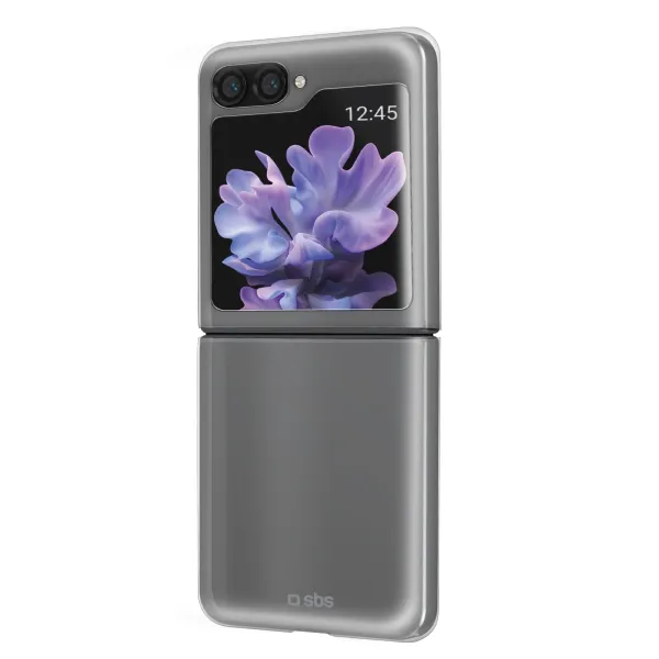 SBS - Puzdro Crystal pre Samsung Galaxy Z Flip5, transparentná