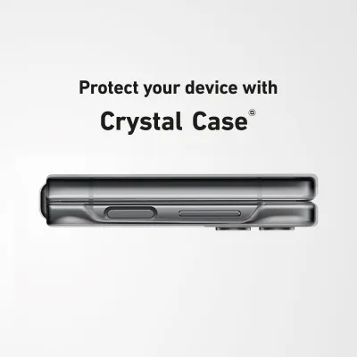 SBS - Puzdro Crystal pre Samsung Galaxy Z Flip5, transparentná