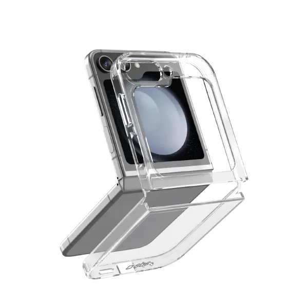 SBS - Puzdro Crystal pre Samsung Galaxy Z Flip6/7 FE, transparentná