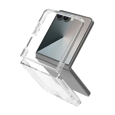 SBS - Puzdro Crystal pre Samsung Galaxy Z Flip7, transparentná