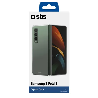 SBS - Puzdro Crystal pre Samsung Galaxy Z Fold3 5G, transparentná