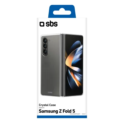 SBS - Puzdro Crystal pre Samsung Galaxy Z Fold5, transparentná