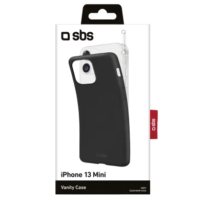 SBS - Puzdro Vanity pre iPhone 13 mini, čierna