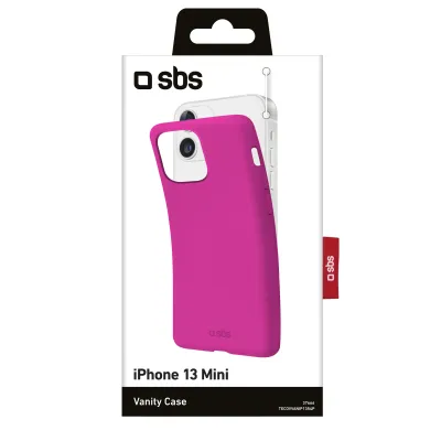 SBS - Puzdro Vanity pre iPhone 13 mini, ružová