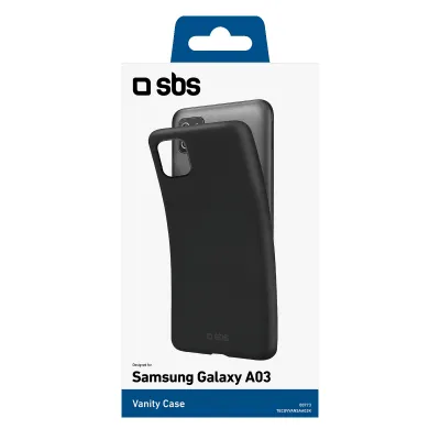 SBS - Puzdro Vanity pre Samsung Galaxy A03, čierna