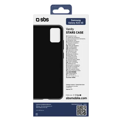 SBS - Puzdro Vanity pre Samsung Galaxy A22, čierna