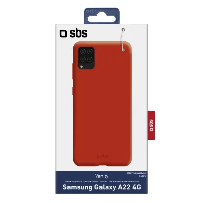 SBS - Puzdro Vanity pre Samsung Galaxy A22, červená