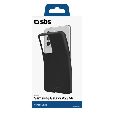 SBS - Puzdro Vanity pre Samsung Galaxy A23 5G, čierna