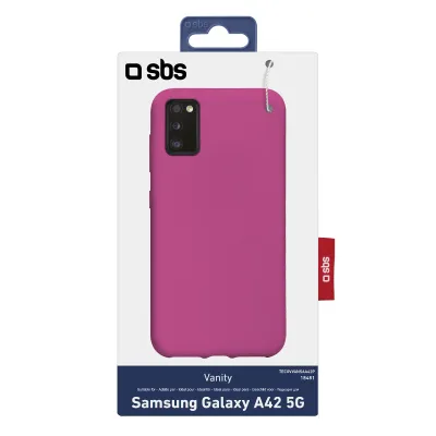 SBS - Puzdro Vanity pre Samsung Galaxy A42 5G, ružová