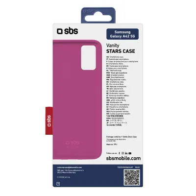 SBS - Puzdro Vanity pre Samsung Galaxy A42 5G, ružová