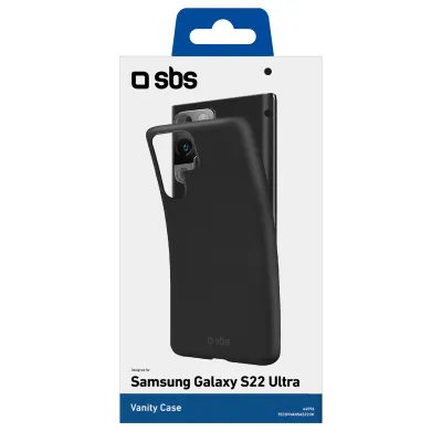 SBS - Puzdro Vanity pre Samsung Galaxy S22 Ultra, čierna