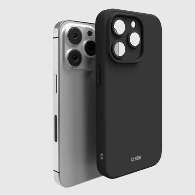 SBS - Puzdro Full Active D3O pre iPhone 15 Pro, čierna