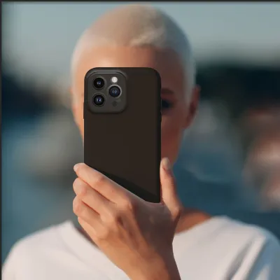 SBS - Puzdro Full Active D3O pre iPhone 15 Pro, čierna