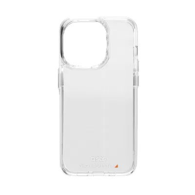 SBS - Puzdro Extrema Active D3O pre iPhone 15 Pro, transparentná