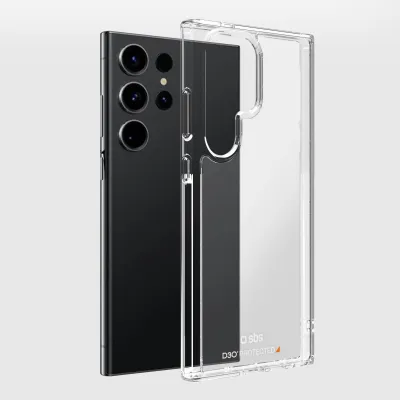 SBS - Puzdro Extrema Active D3O pre Samsung Galaxy S24 Ultra, transparentná