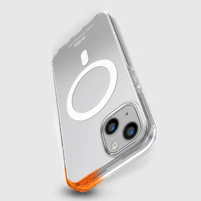 SBS - Puzdro Extreme Mag D3O s MagSafe pre iPhone 15, transparentná