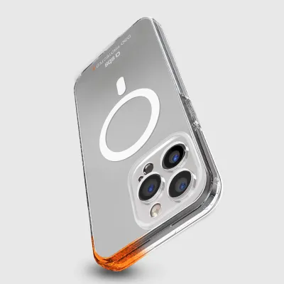 SBS - Puzdro Extreme Mag D3O s MagSafe pre iPhone 15 Pro Max, transparentná