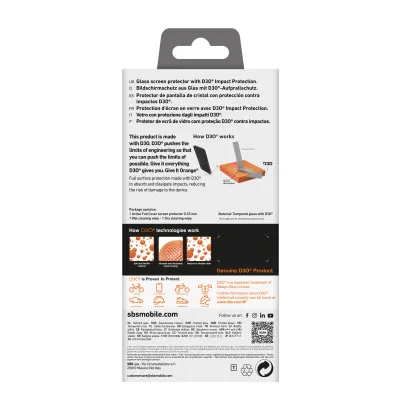 SBS - Puzdro Extreme Mag D3O s MagSafe pre iPhone 16, transparentná