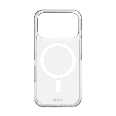 SBS - Puzdro Extreme Mag D3O s MagSafe pre iPhone 17 Pro, transparentná