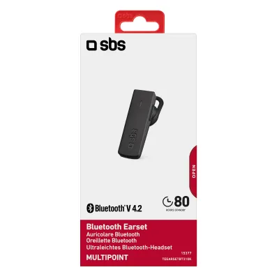 SBS - Bluetooth handsfree BT310 v4.1, čierna