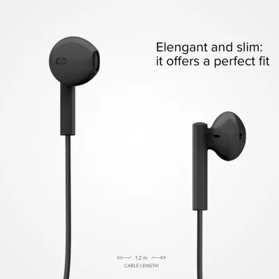 SBS - Slúchadlá Studio Mix 65c s mikrofónom, USB-C, čierna